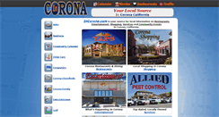 Desktop Screenshot of incorona.com